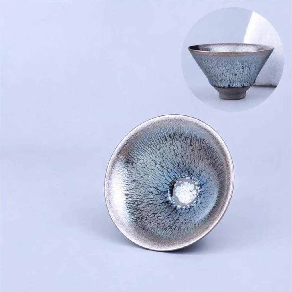 Classical Conical Collection Silver Feather Conical Cup